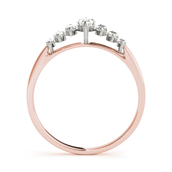 Marquise Fancy Shape Diamond Wedding Band · 0.50 ct tw