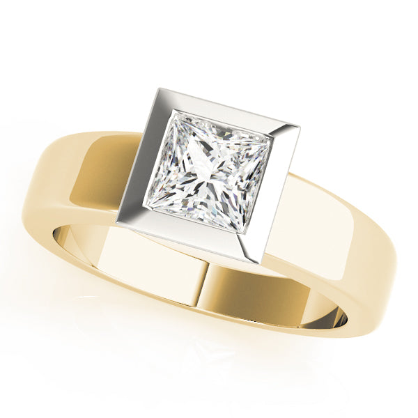 Square Princess Diamond Solitaire Engagement Ring · 1.35 ct tw