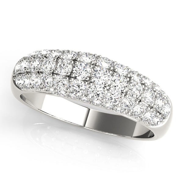 Pave Diamond Wedding Band · 1.00 ct tw