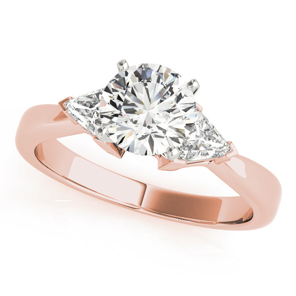 Trillion Three-Stone Diamond Engagement Ring · 0.32 ct tw