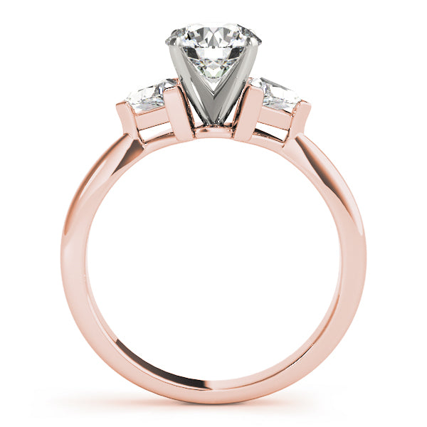 Trillion Three-Stone Diamond Engagement Ring · 0.32 ct tw