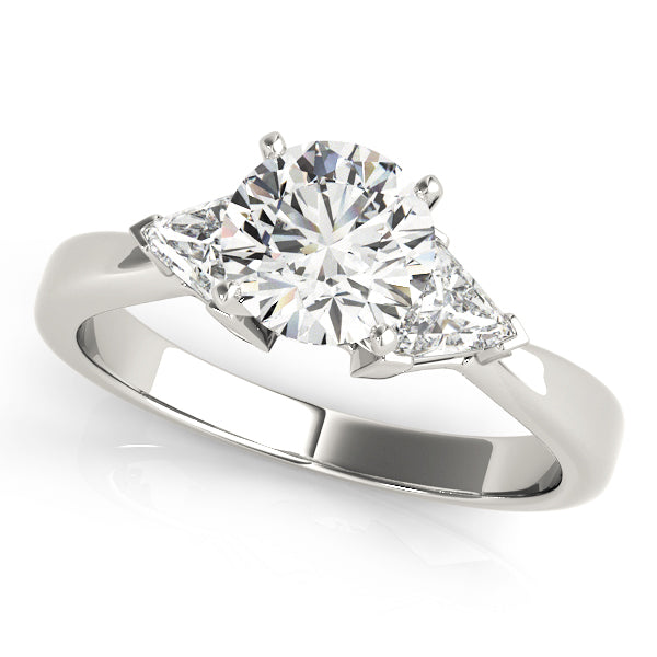 Trillion Three-Stone Diamond Engagement Ring · 0.32 ct tw