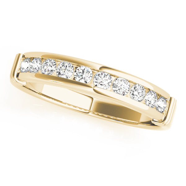 Channel Set Diamond Wedding Band · 0.20 ct tw