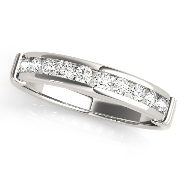 Channel Set Diamond Wedding Band · 0.20 ct tw