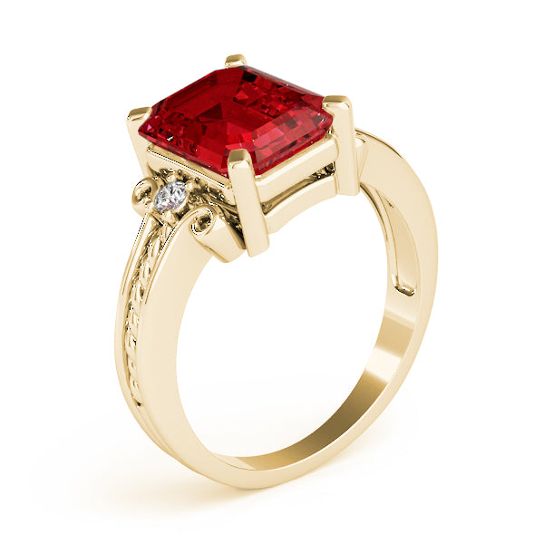 Emerald Gemstone Fashion Ring · 0.10 ct tw