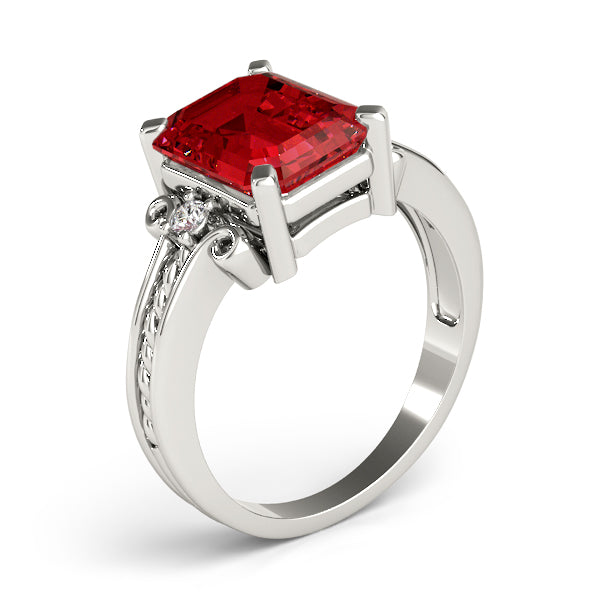 Emerald Gemstone Fashion Ring · 0.10 ct tw