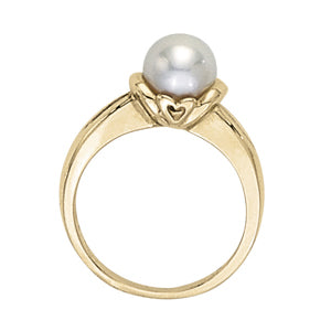 Pearl Gemstone Fashion Ring · 0.10 ct tw