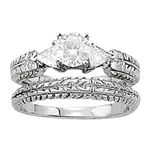 Gold Diamond Wedding Band · 0.10 ct tw