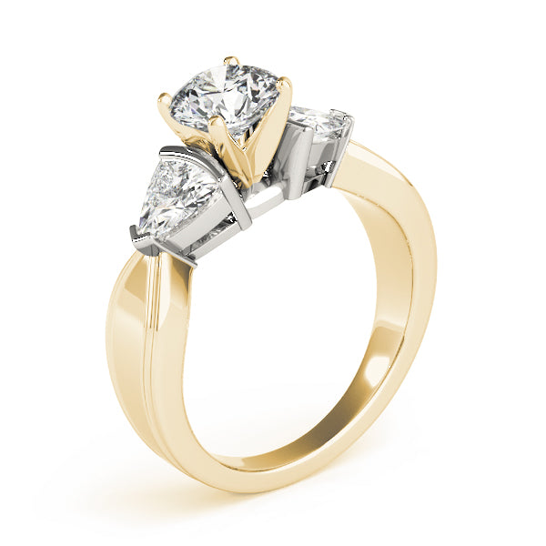Trillion Three-Stone Diamond Engagement Ring · 0.50 ct tw