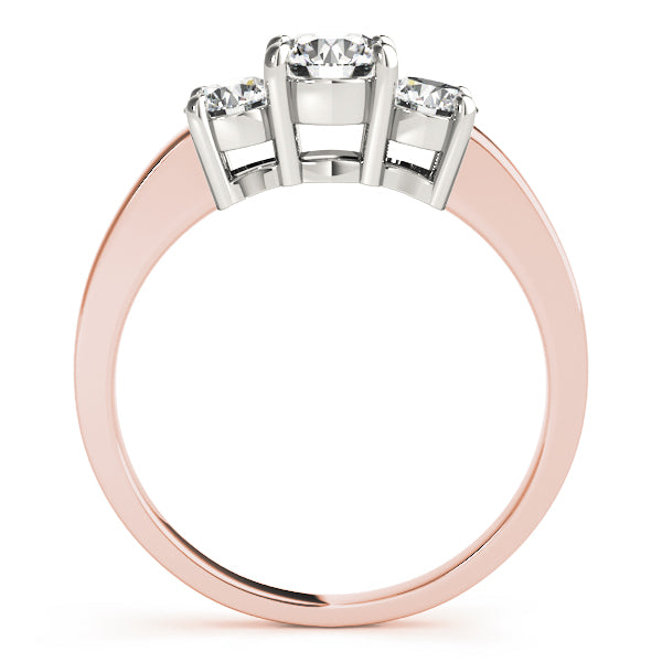 Round Three-Stone Diamond Engagement Ring · 2.50 ct tw
