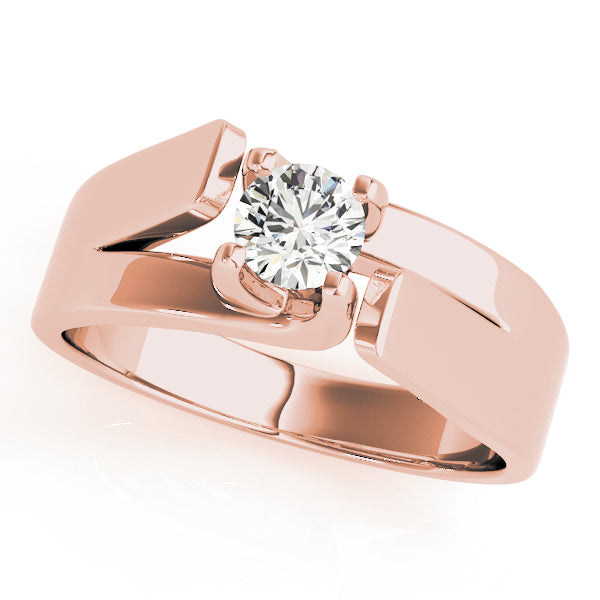 Round Diamond Solitaire Engagement Ring · 0.25 ct tw