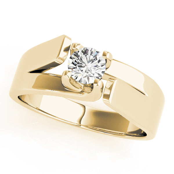 Round Diamond Solitaire Engagement Ring · 0.25 ct tw