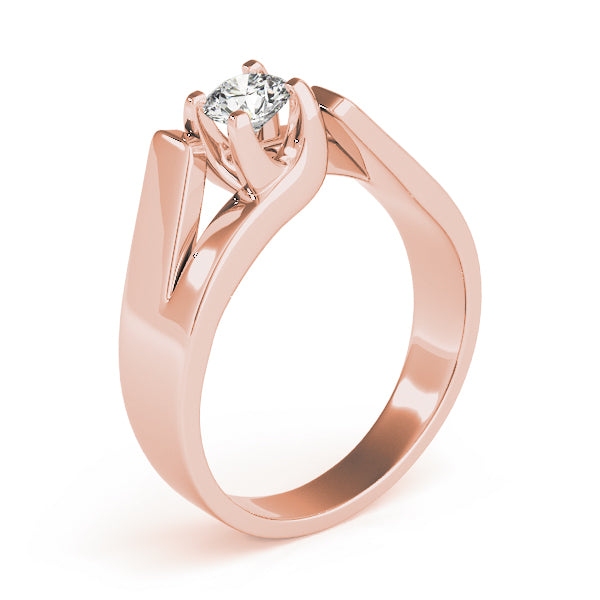 Round Diamond Solitaire Engagement Ring · 0.25 ct tw