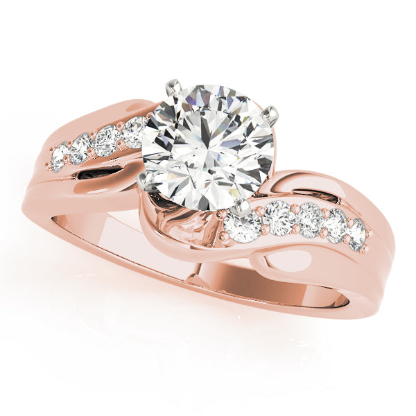 Bypass Diamond Engagement Ring · 0.20 ct tw
