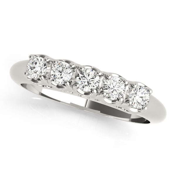 Prong Set Diamond Wedding Band · 0.35 ct tw