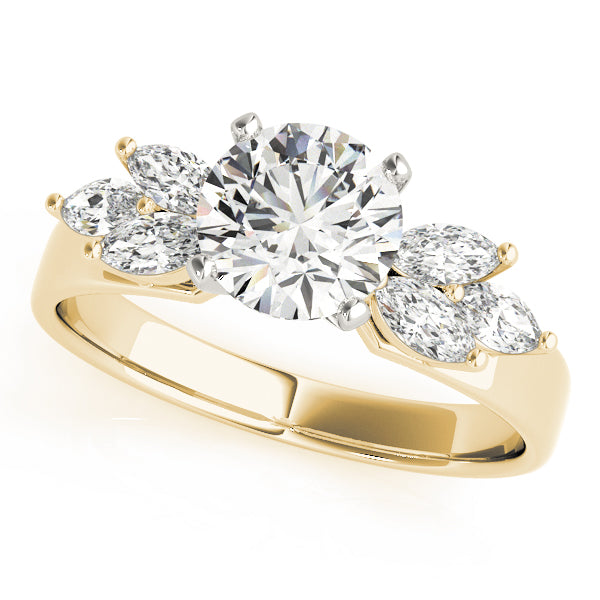Marquise Fancy Shape Diamond Engagement Ring · 0.42 ct tw