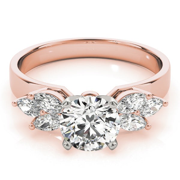 Marquise Fancy Shape Diamond Engagement Ring · 0.42 ct tw