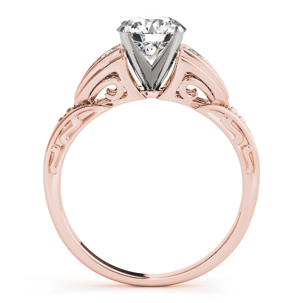 Single Row Prong Set Diamond Engagement Ring · 0.10 ct tw