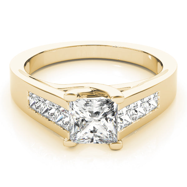 Square Trellis Diamond Engagement Ring · 1.52 ct tw