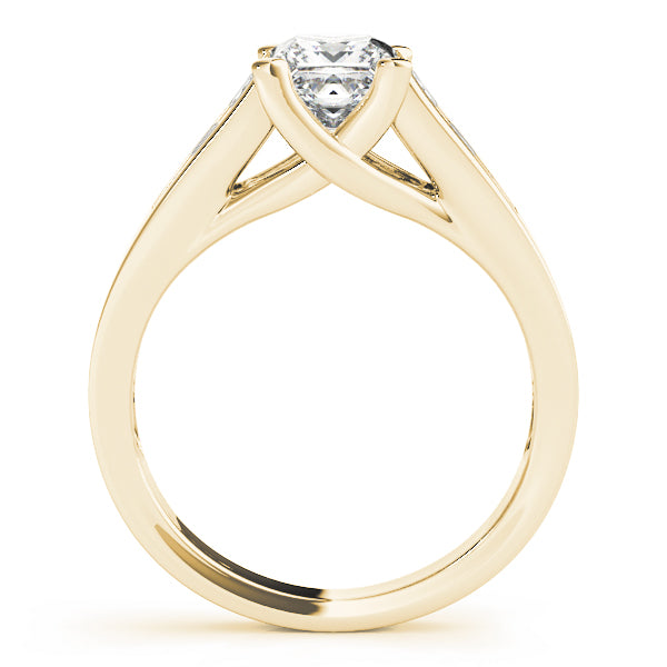 Square Trellis Diamond Engagement Ring · 1.52 ct tw