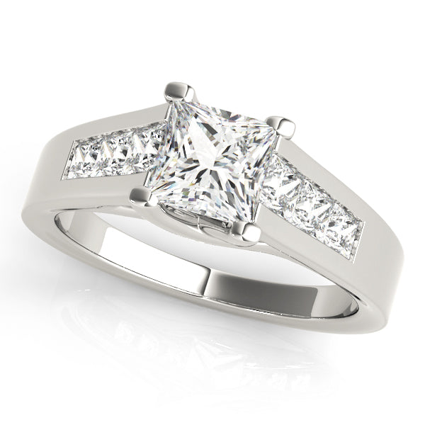 Square Trellis Diamond Engagement Ring · 1.52 ct tw