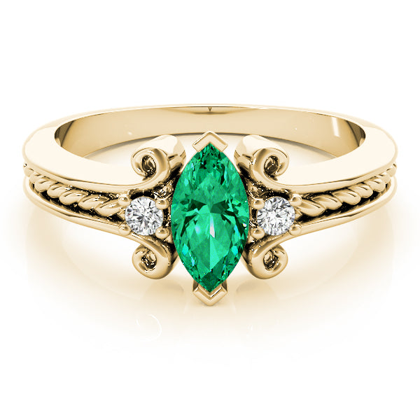 Marquise Gemstone Fashion Ring · 0.06 ct tw