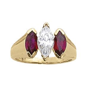 Marquise Gemstone Fashion Ring