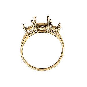 Oval Gemstone Fashion Ring