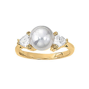 Pearl Gemstone Fashion Ring · 1.00 ct tw