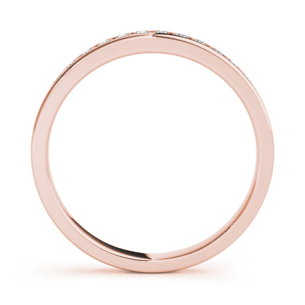 Channel Set Diamond Wedding Band · 0.12 ct tw