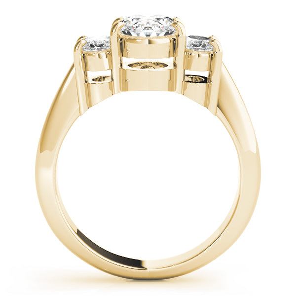 Oval Three-Stone Diamond Engagement Ring · 2.50 ct tw
