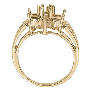 Diamond Cluster Fashion Ring · 1.19 ct tw