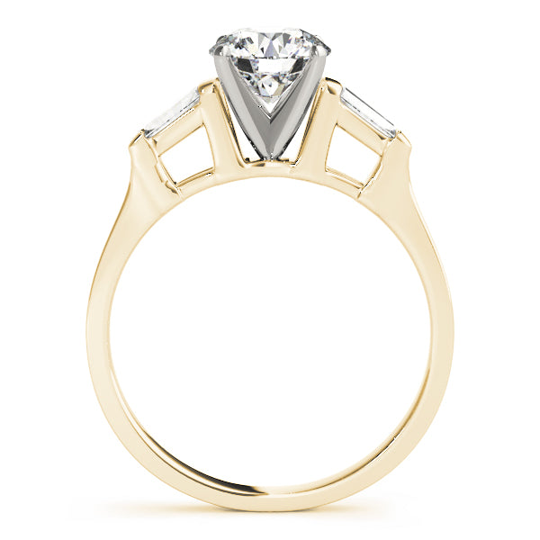 Baguette Three-Stone Diamond Engagement Ring · 0.18 ct tw