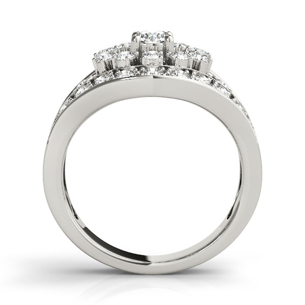 Round Diamond Right Hand Fashion Ring · 1.09 ct tw