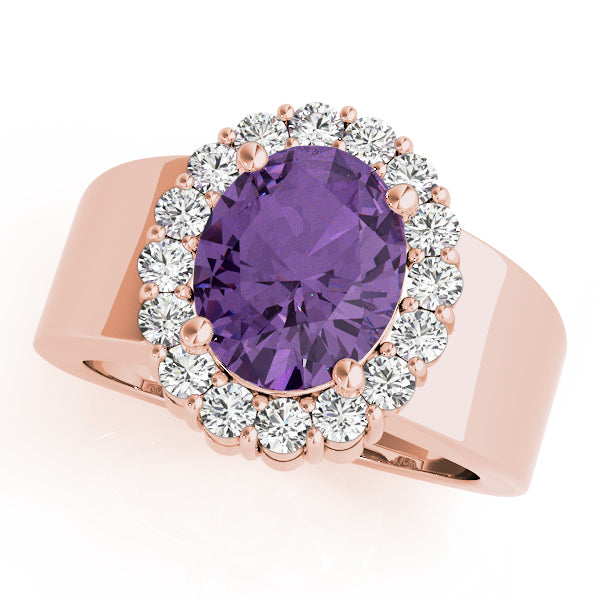 Oval Gemstone Fashion Ring · 0.64 ct tw
