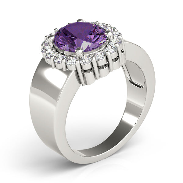 Oval Gemstone Fashion Ring · 0.64 ct tw