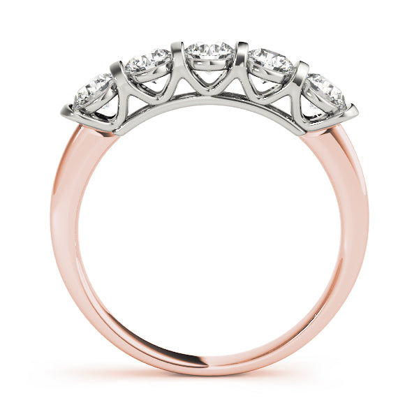 Bar Set Diamond Wedding Band · 0.25 ct tw