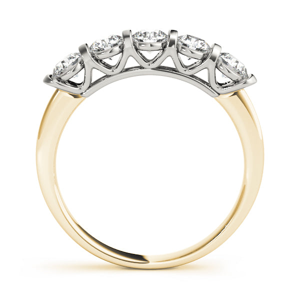 Bar Set Diamond Wedding Band · 0.50 ct tw