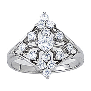 Round Diamond Right Hand Fashion Ring · 0.95 ct tw