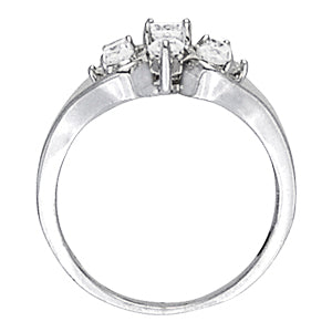 Round Diamond Right Hand Fashion Ring · 0.64 ct tw