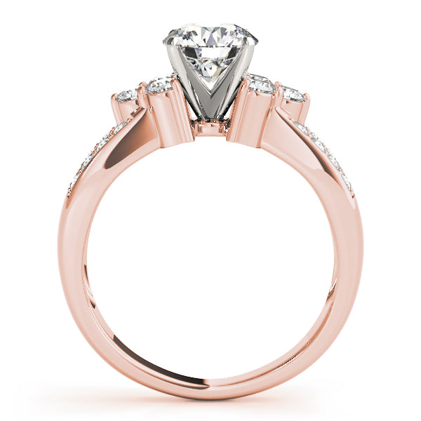 Multi-Row Diamond Engagement Ring · 0.52 ct tw