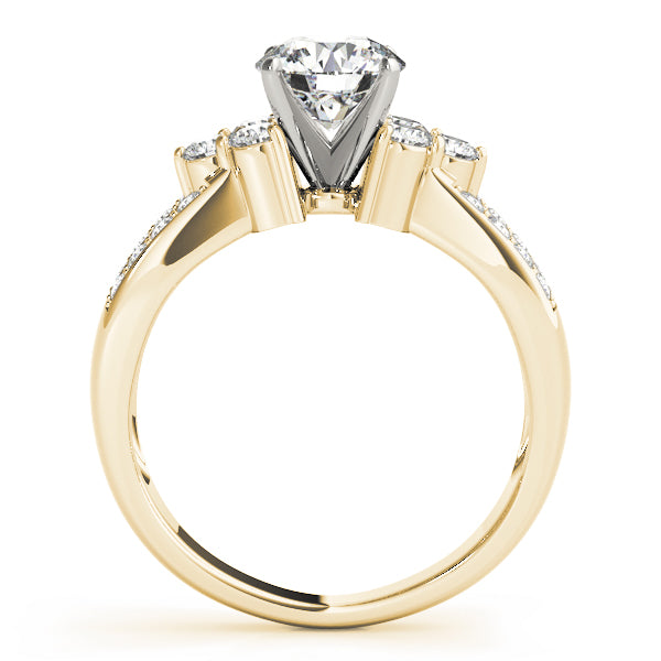 Multi-Row Diamond Engagement Ring · 0.52 ct tw