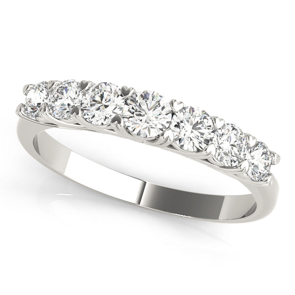 Round Prong Set Diamond Wedding Band · 1.54 ct tw
