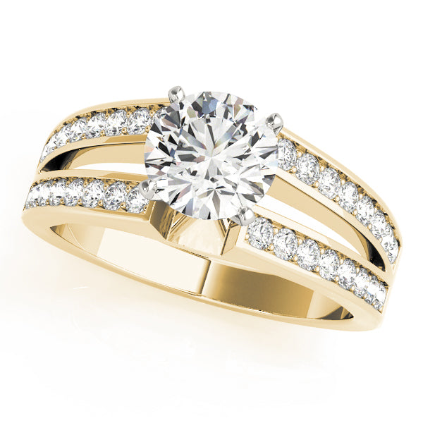 Multi-Row Diamond Engagement Ring · 0.48 ct tw