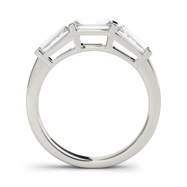 Baguette Fancy Shape Diamond Wedding Band · 0.57 ct tw