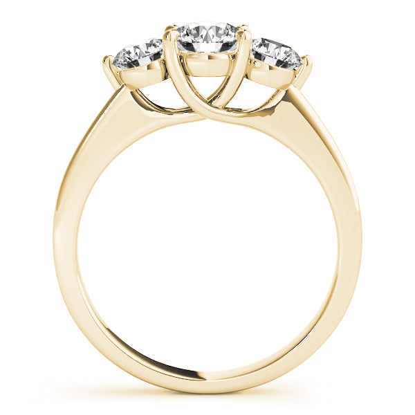 Round Three-Stone Diamond Engagement Ring · 2.00 ct tw