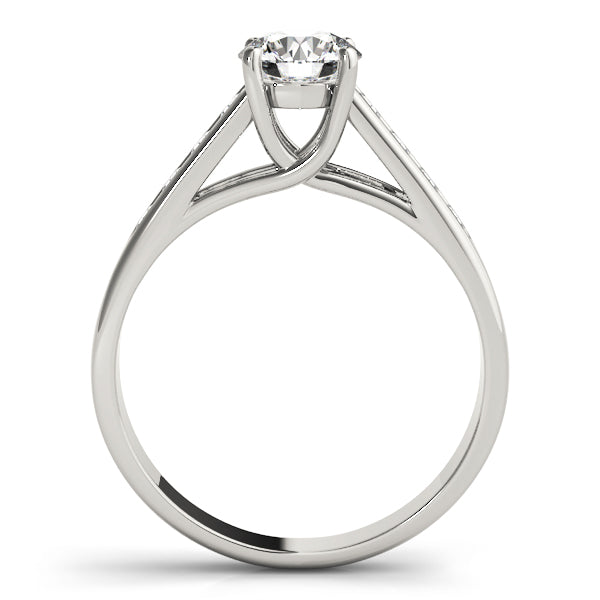Round Trellis Diamond Engagement Ring · 1.20 ct tw