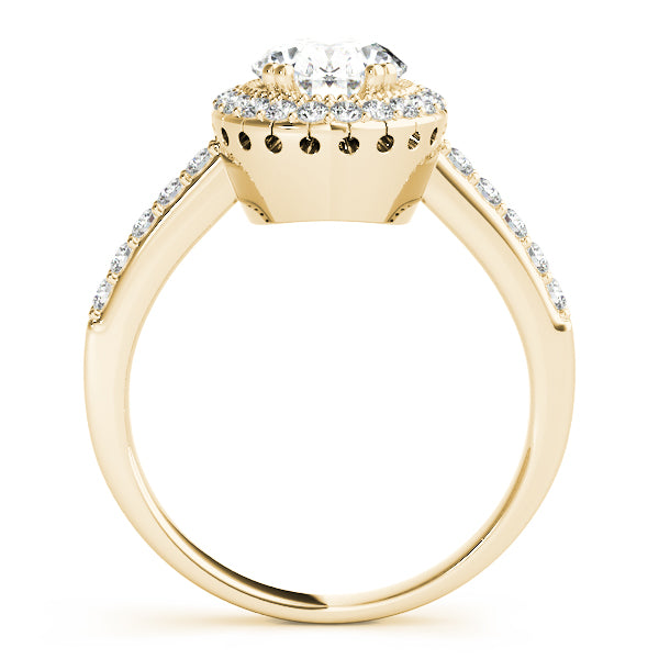 Oval Gemstone Engagement Ring · 0.25 ct tw