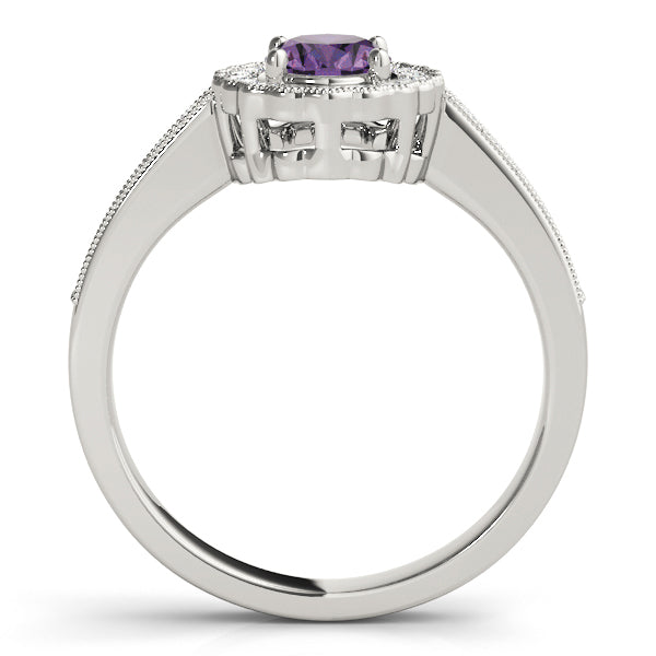 Oval Gemstone Fashion Ring · 0.35 ct tw