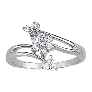 Diamond Cluster Fashion Ring · 0.26 ct tw